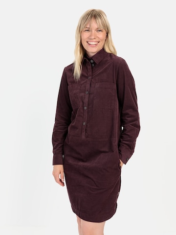 CAMEL ACTIVE Cordkleid aus reiner Baumwolle in Rot: Vorderseite