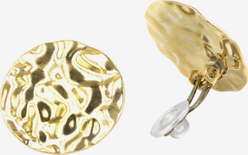 Sergio Engel Earrings 'Flow Ohrclip 01' in Gold: front