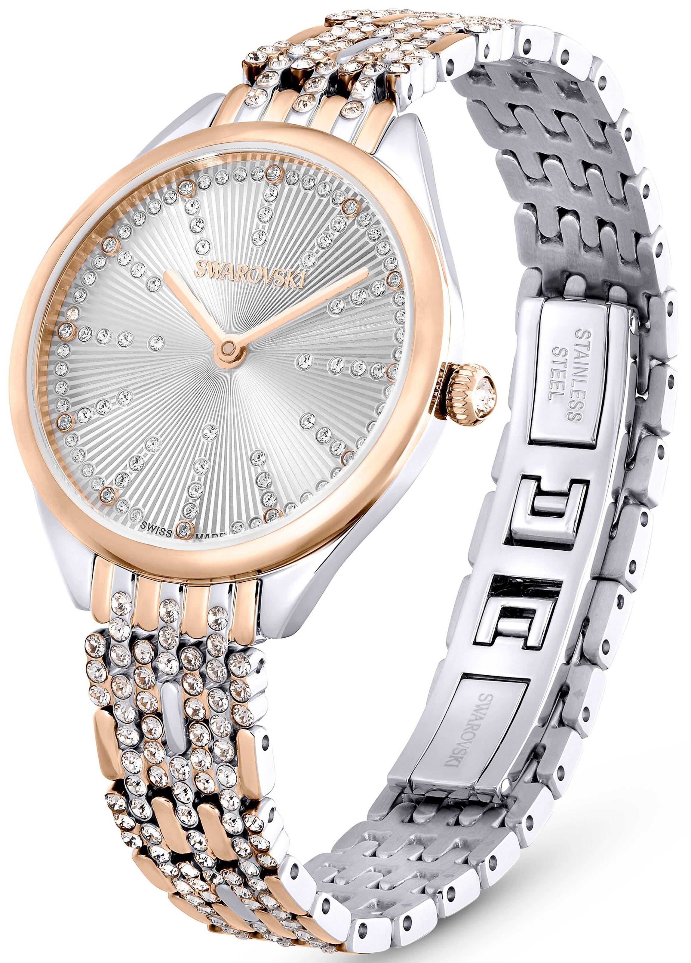 Swarovski Analoguhr in Gold