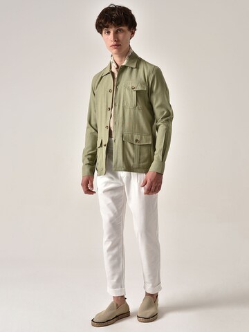 Coupe regular Chemise Antioch en vert