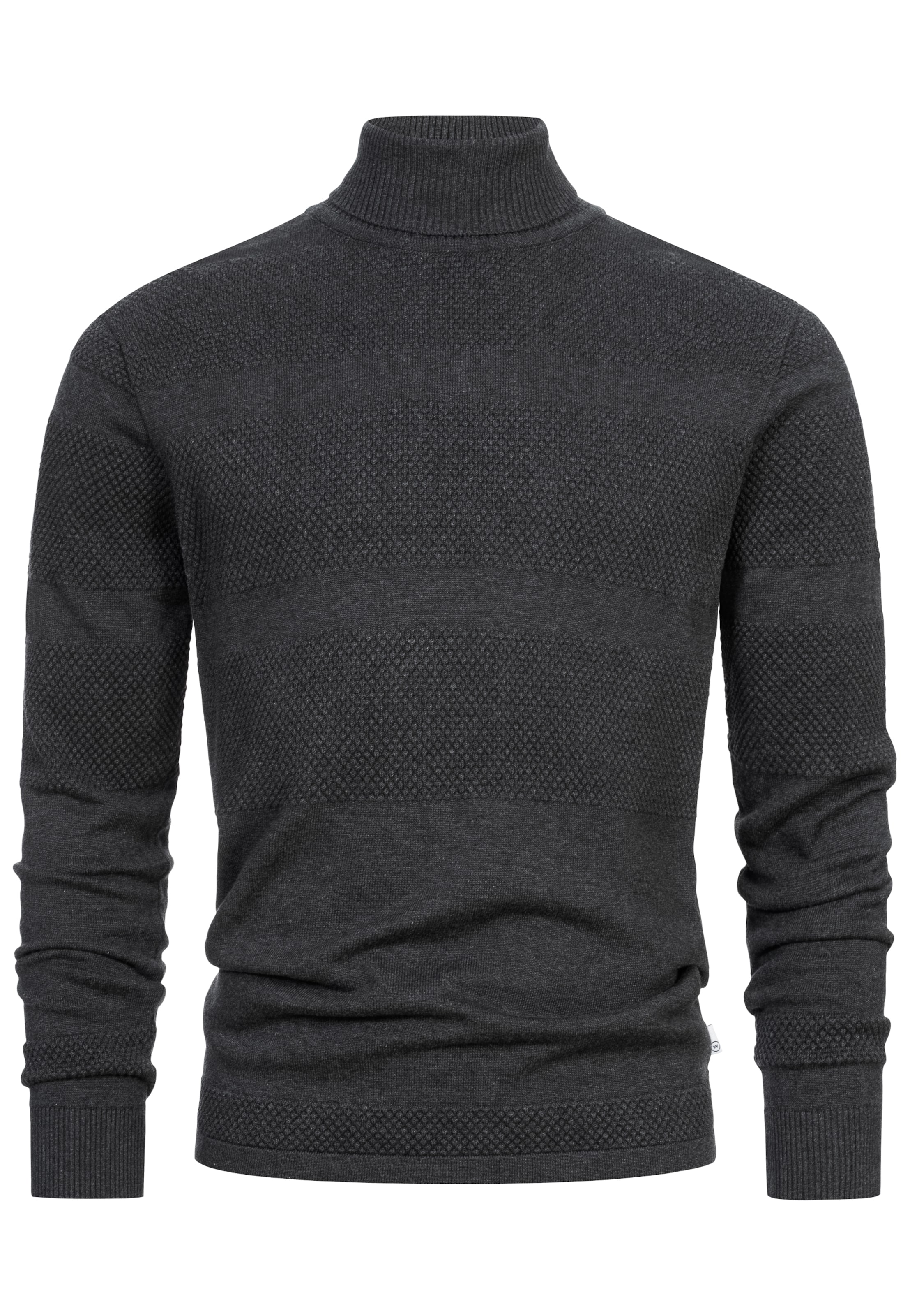 Kronstadt Sweater 'Fisker' in Grey: front