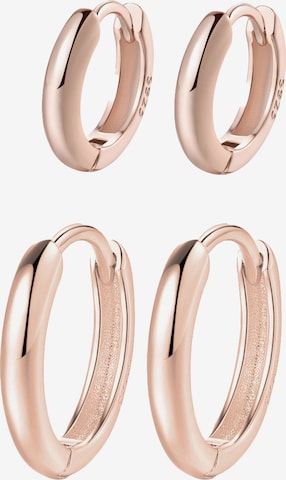 Hey Happiness - Pendientes 'Balance Duo' en oro: frente