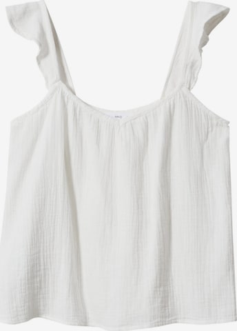 MANGO Blouse in White: front