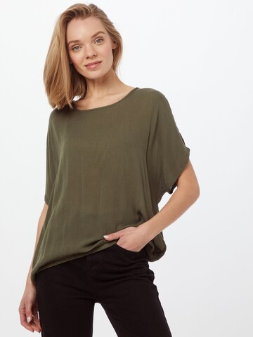 Kaffe Blouse 'Amber Stanley' in Groen: voorkant