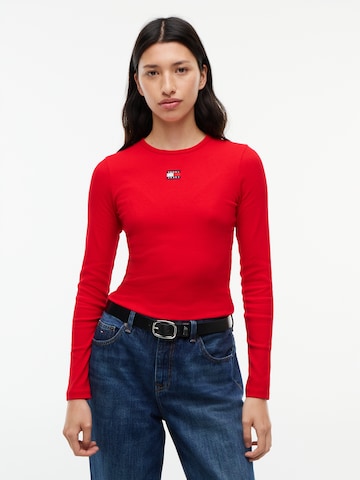 Maglietta di Tommy Jeans in rosso: frontale