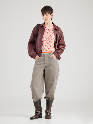 Camicia da donna di Emily Van Den Bergh in arancione