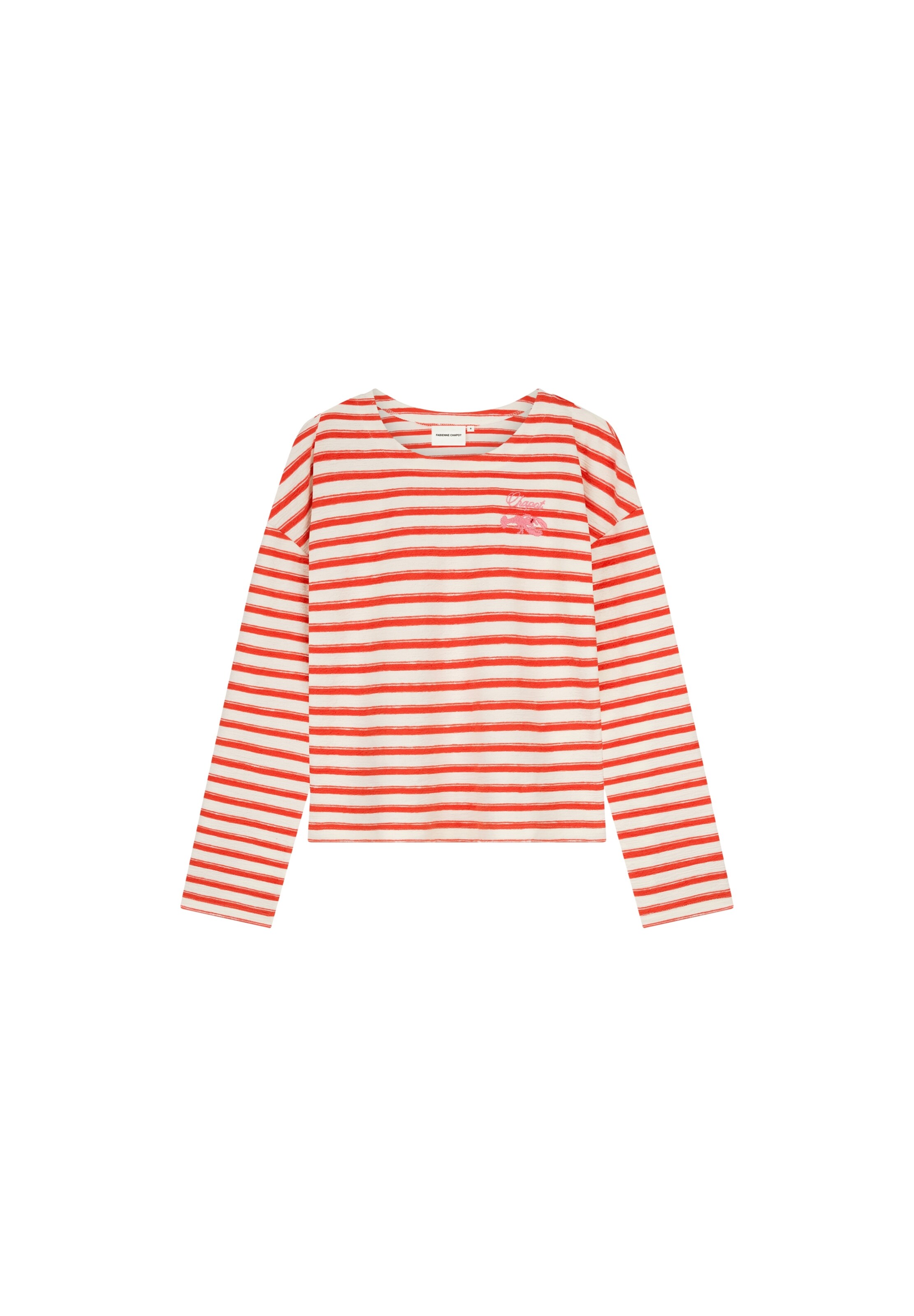 T-shirt Fabienne Chapot en beige : devant