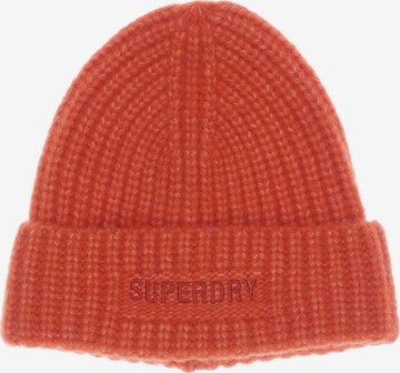 Superdry Hat & Cap in One size in Orange: front