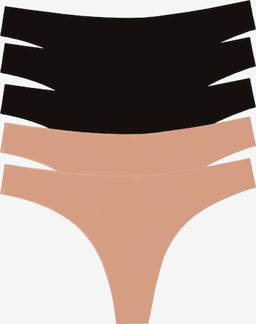 Occulto Tanga 'Seamless Ravenna' in Beige: Vorderseite