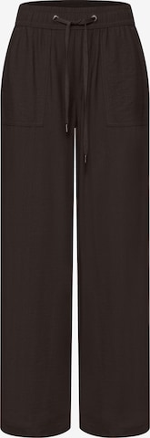 STREET ONE Loose fit Pants in Brown: front