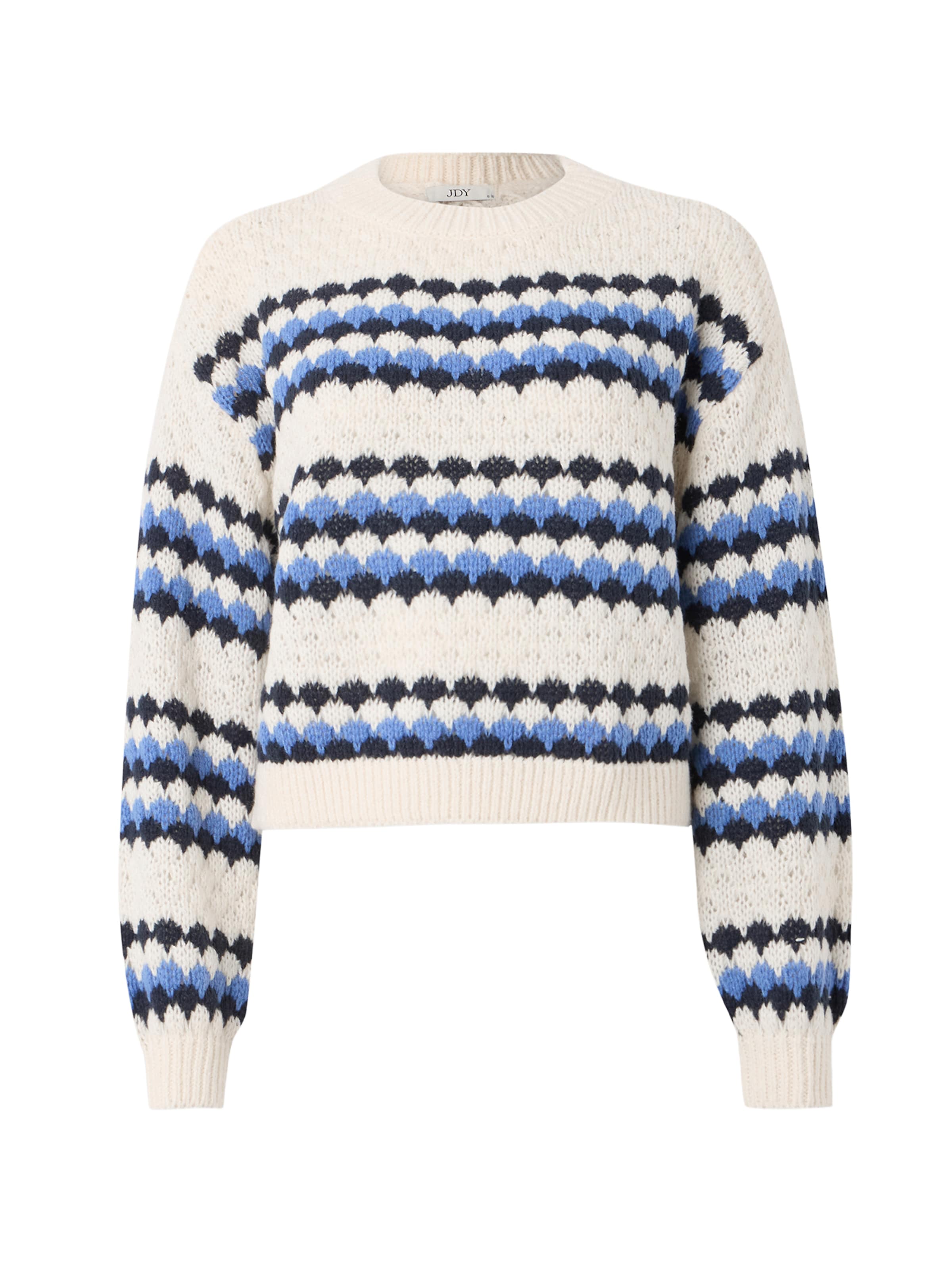 JDY Sveter 'JDYCELESTE' - Biela: predná strana