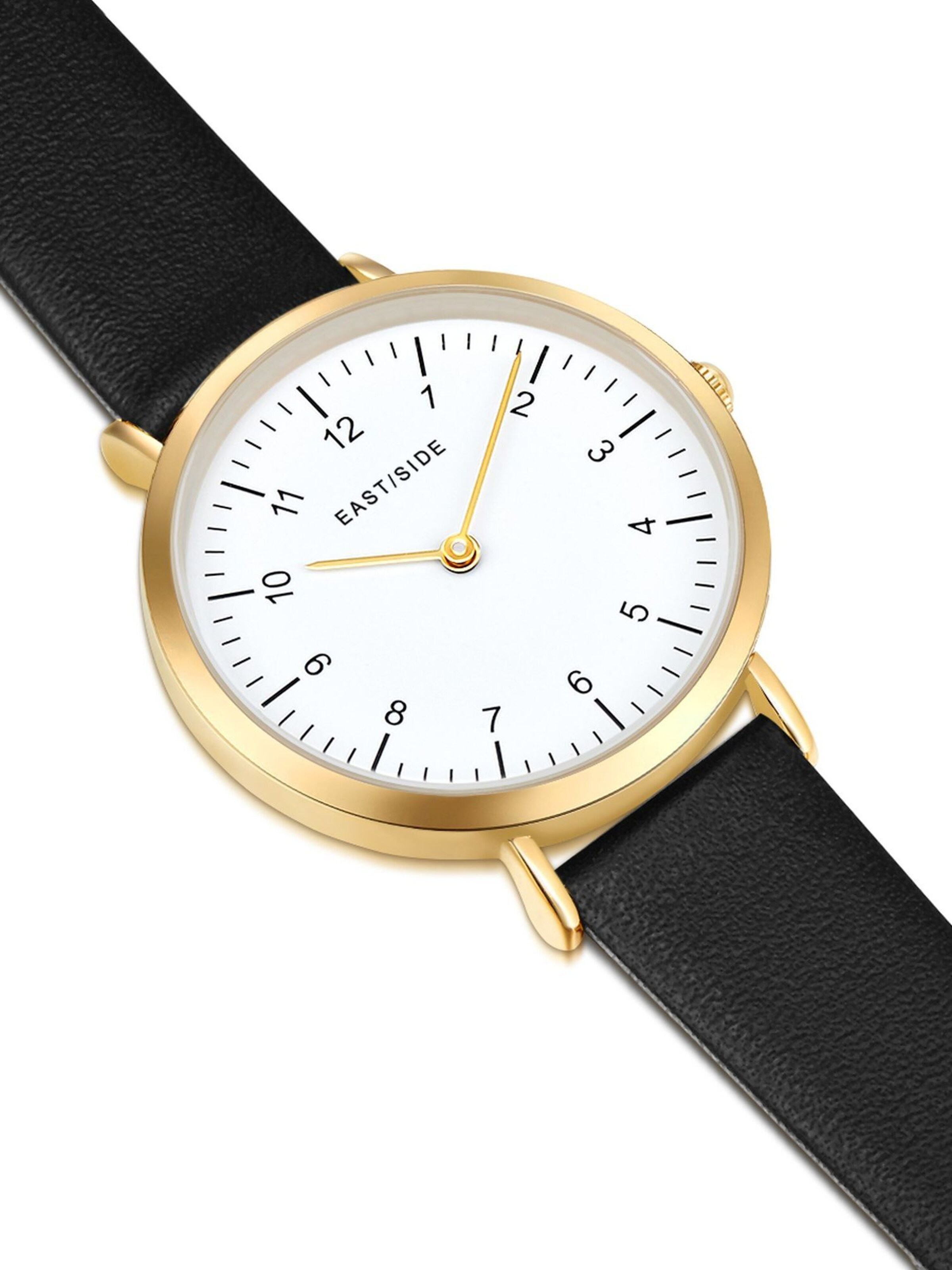 Eastside Analoguhr in Schwarz