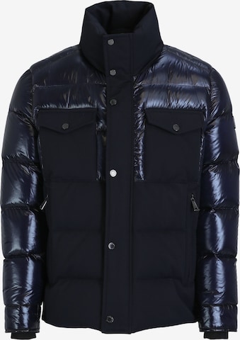 Lufian Jacke 'Genius' in Blau: Vorderseite