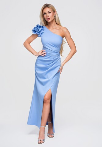 Ombre Evening dress in Blue: front