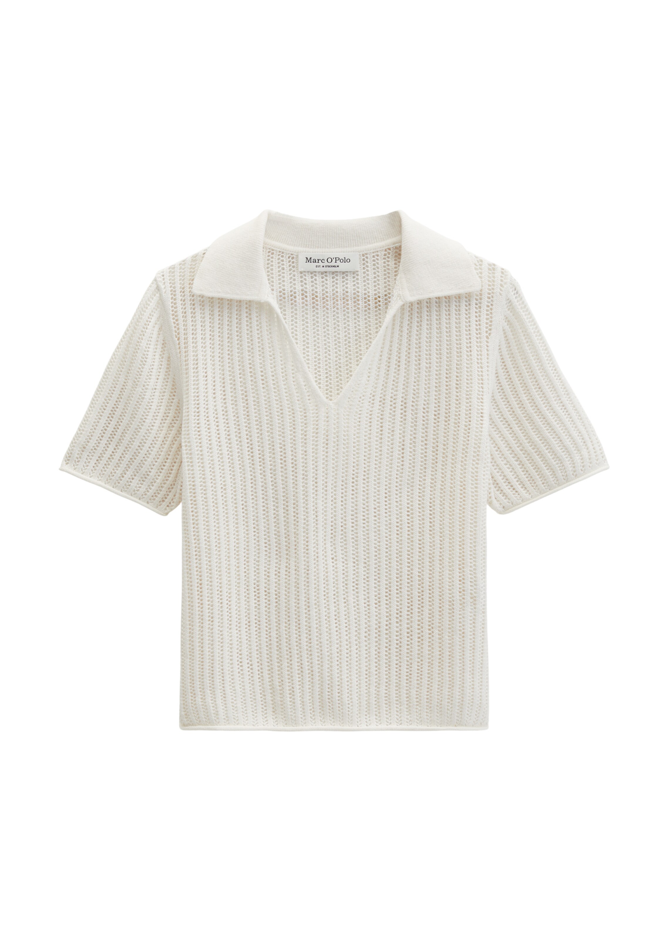 Marc O'Polo Shirt in Wit: voorkant