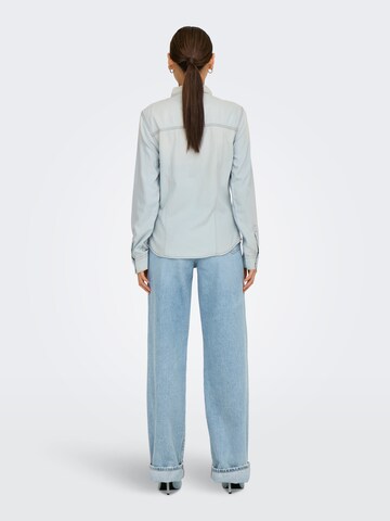 Chemisier 'ONLAlice' ONLY en bleu