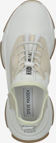 STEVE MADDEN Platform trainers 'MATCH' in White