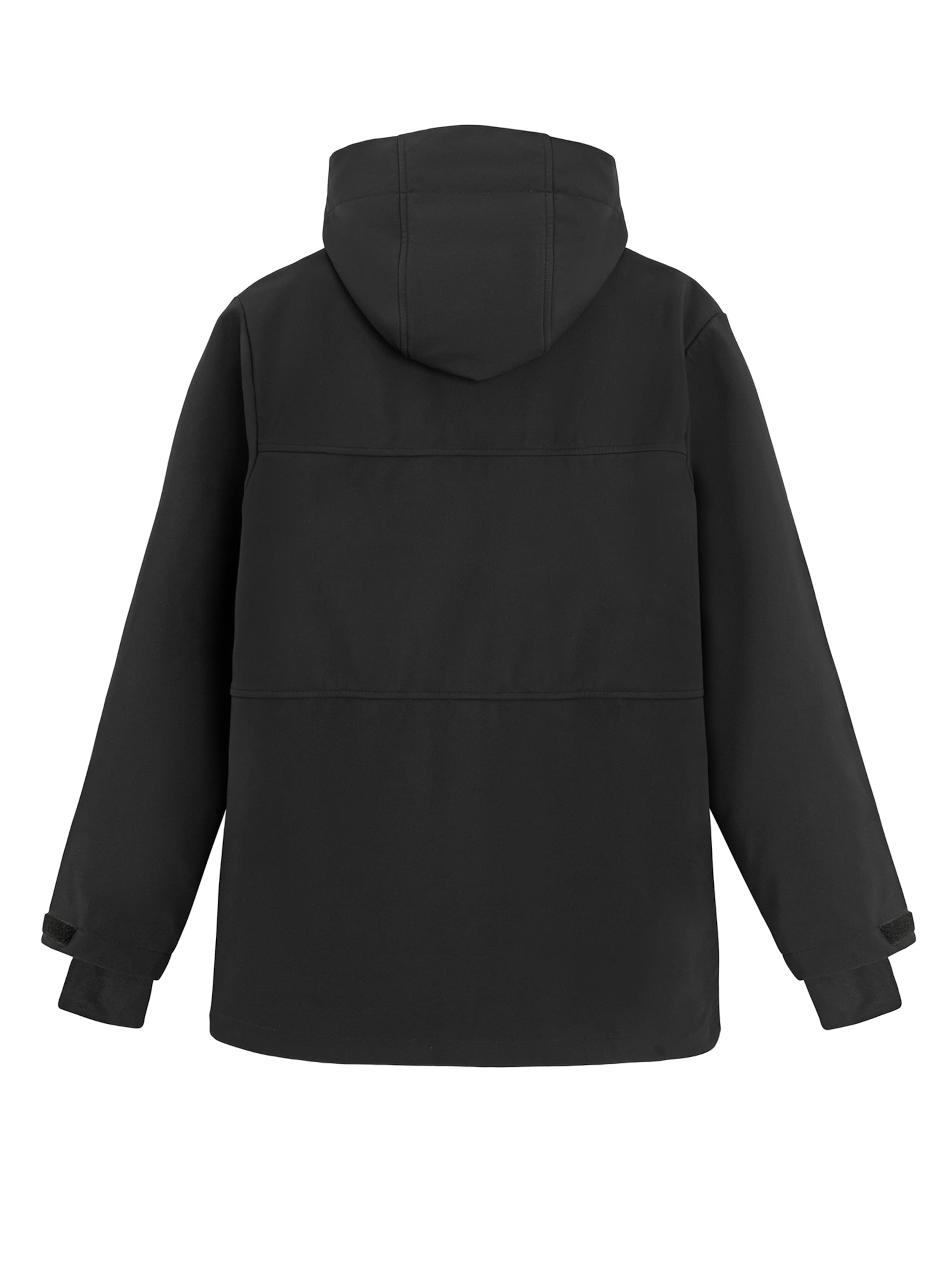 NoWear - Chaqueta funcional en negro: atrás