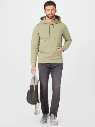 JACK & JONES كنزة رياضية بلون أخضر