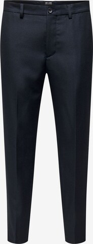 Only & Sons - Pantalón de pinzas en azul: frente