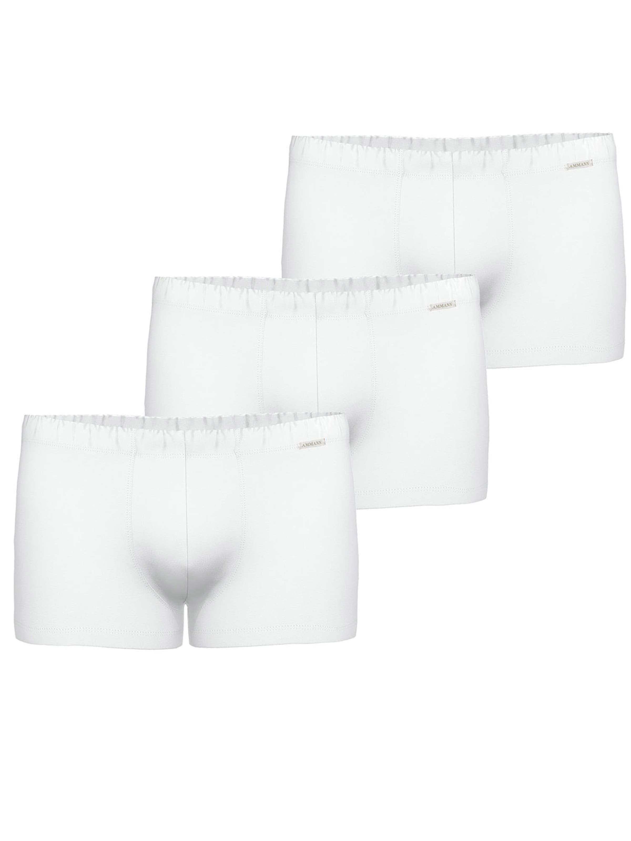 Ammann Boxer shorts 'Micro Modal' in White: front