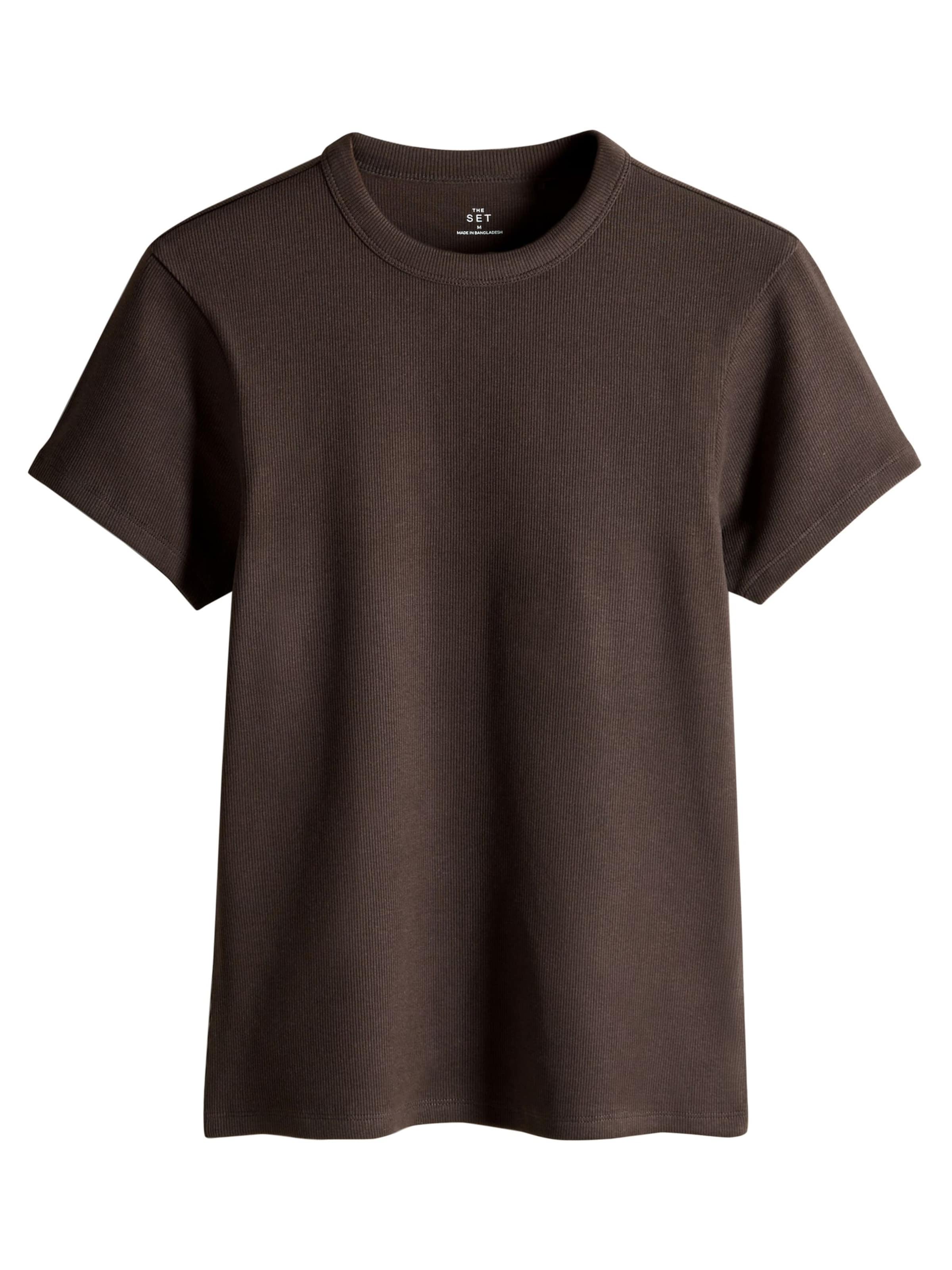 The Set Tričko - Hnedá