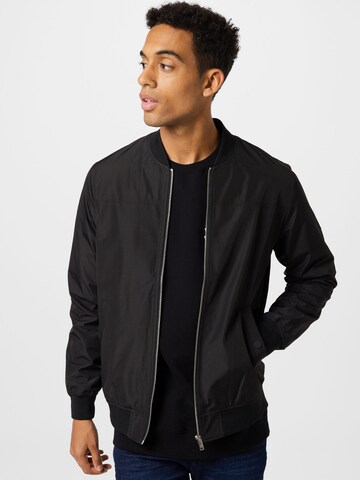 Matinique Between-Season Jacket 'Clay' in Black: front