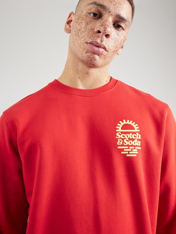 SCOTCH & SODA Sweatshirt in Rot