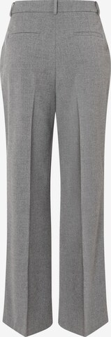 Wide Leg Pantalon à pince MORE & MORE en gris