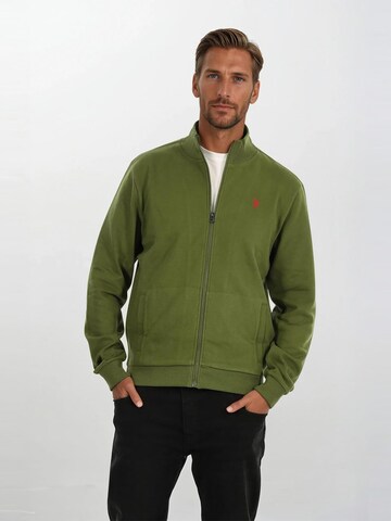 U.S. POLO ASSN. Sweatvest in Groen