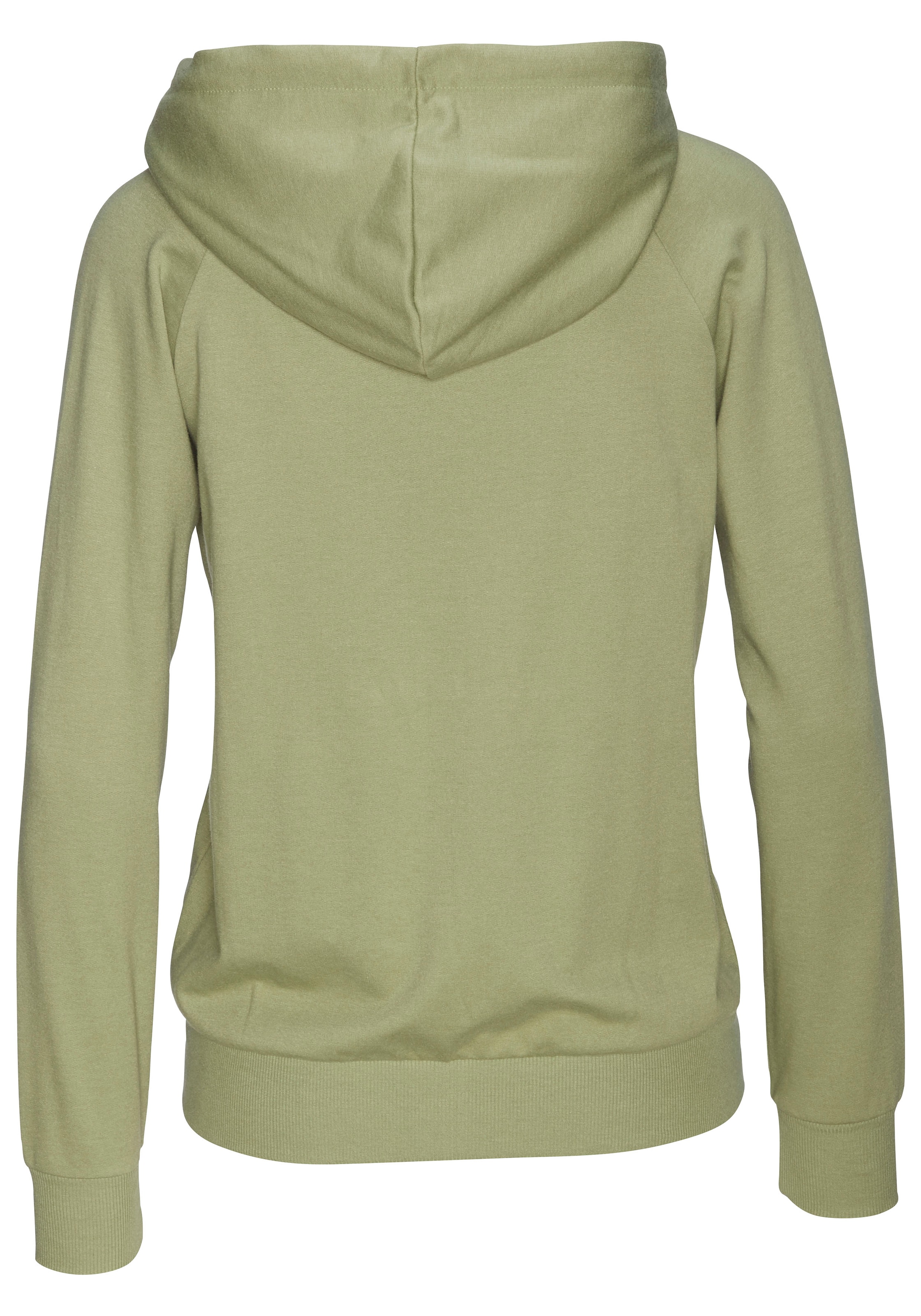 LASCANA Sweat jacket in Green