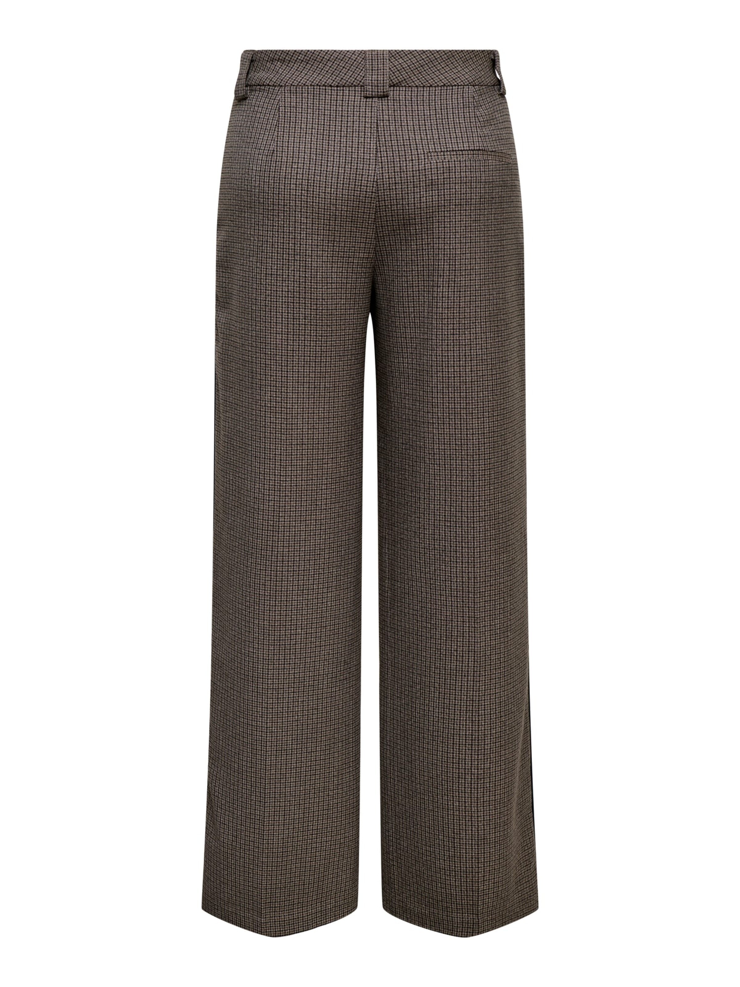 ONLY Baggy Broek 'Alvia' in Bruin