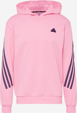ADIDAS SPORTSWEAR Sportovní mikina 'Future Icons 3-Stripes' – pink: přední strana