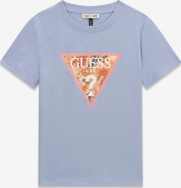GUESS Shirt in Blauw: voorkant