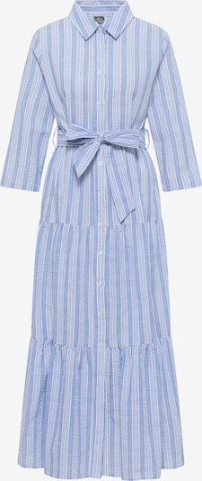 DreiMaster Maritim Dolga srajca | dimno modra / volneno bela barva, Prikaz izdelka