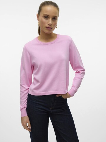 VERO MODA Trui 'VMSilje' in Roze: voorkant