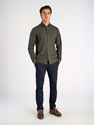 Regular fit Camicia di Lindbergh in verde