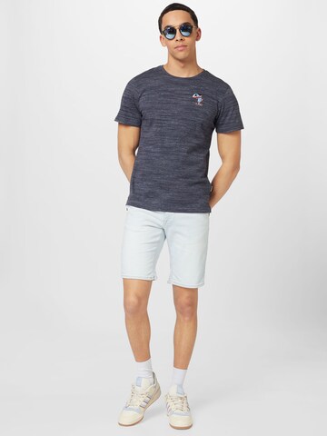 BLEND Regular Shorts in Blau