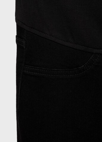 MANGO Flared Jeans 'Bootmum' in Schwarz
