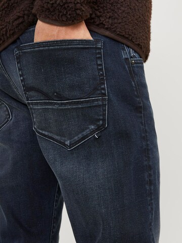 JACK & JONES Slimfit Jeansy 'JJGLENN FOX' w kolorze niebieski