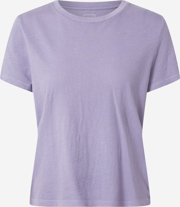 T-shirt 'SHRUNKEN' GAP en violet : devant