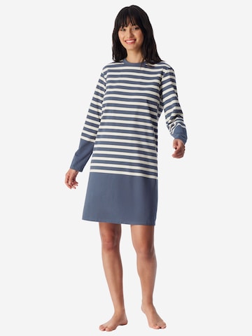 Chemise de nuit ' Casual Nightwear ' SCHIESSER en bleu