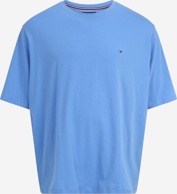 T-Shirt Tommy Hilfiger Big & Tall en bleu : devant