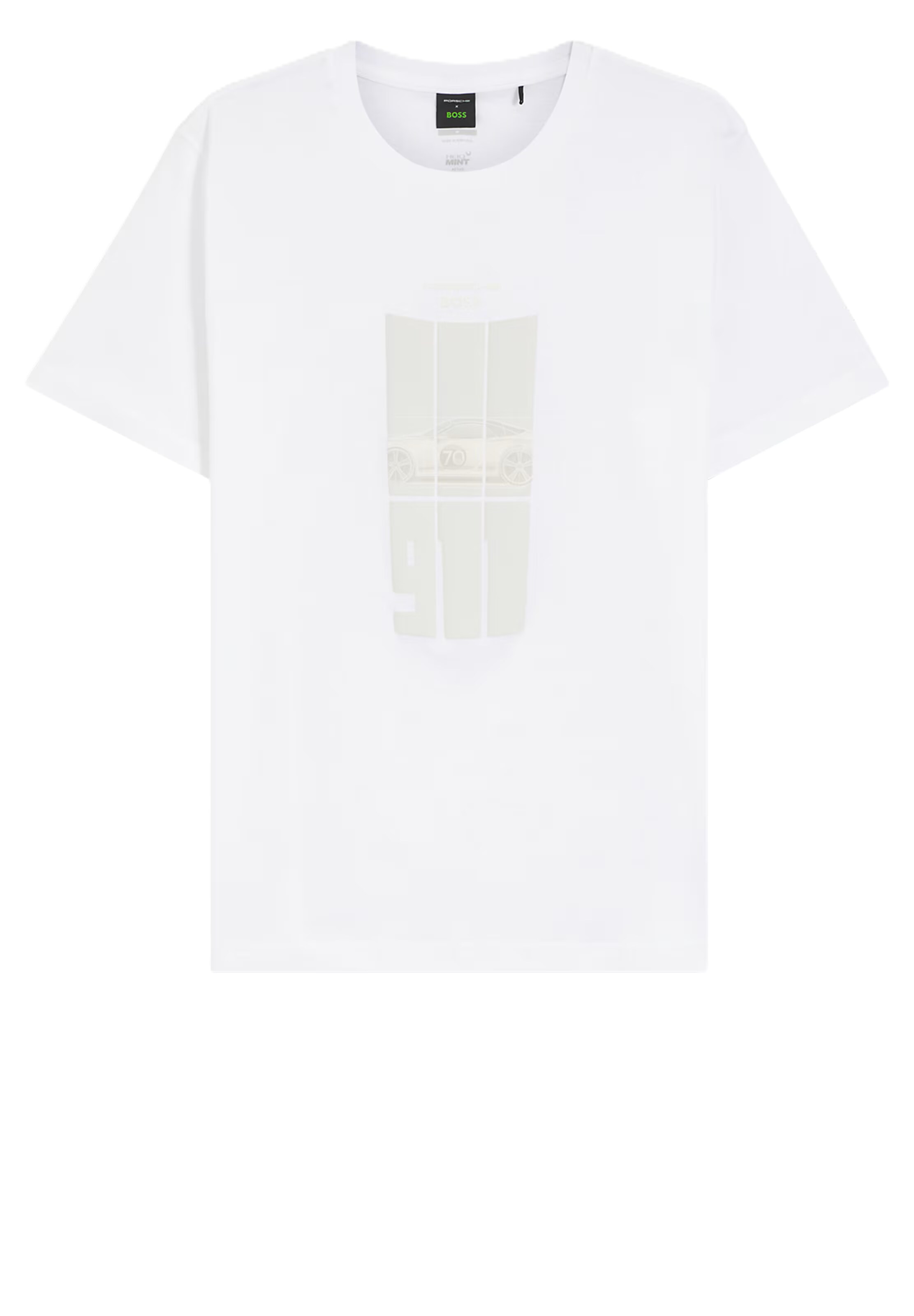 BOSS Shirt in White: front