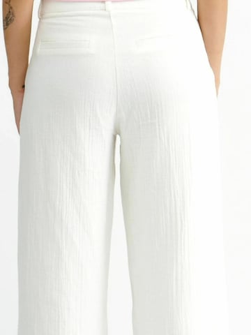 Regular Pantalon ' AnselRS ' Résumé en blanc
