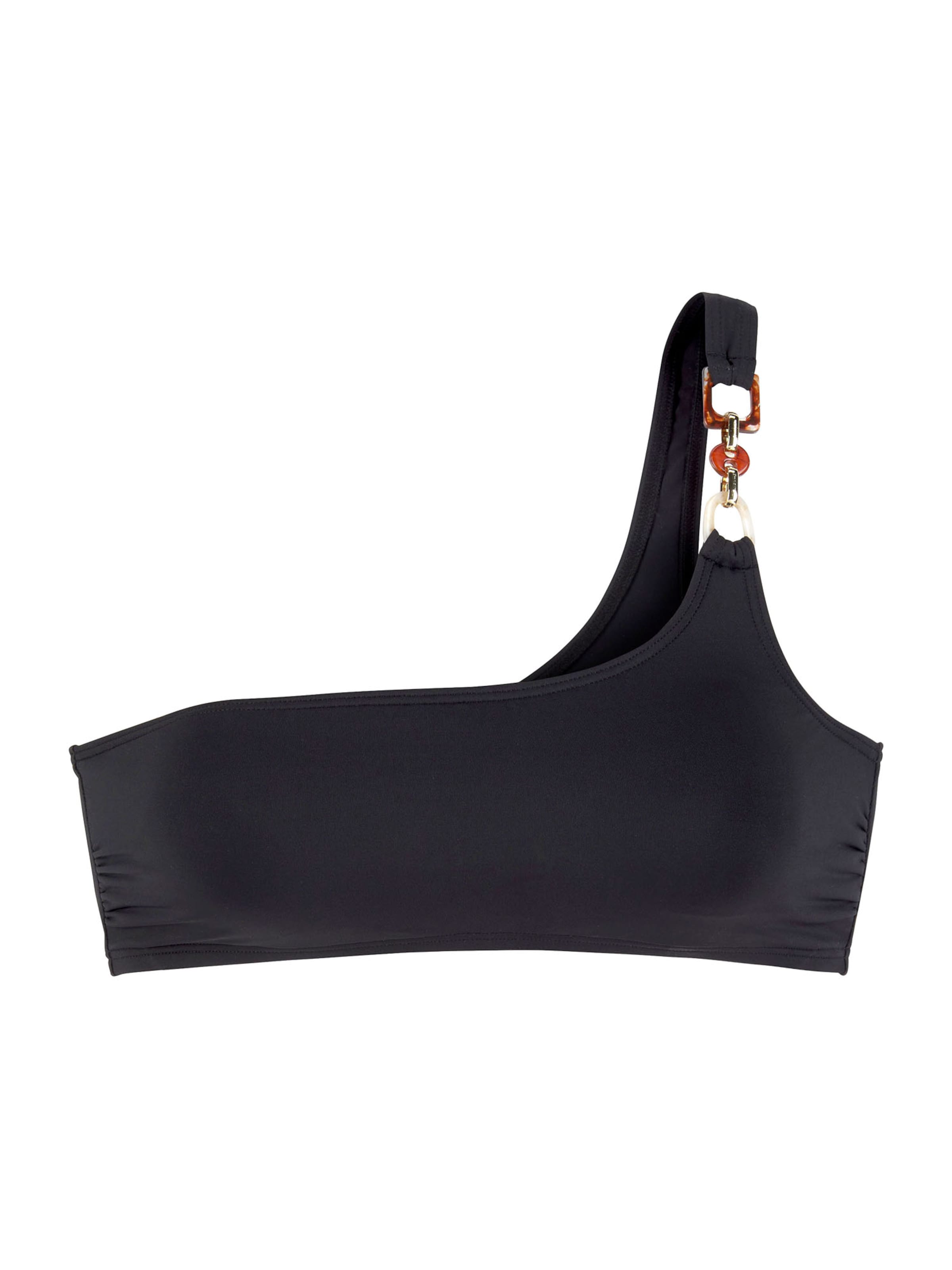 Bustino Top per bikini 'Yves' di LASCANA in nero: frontale