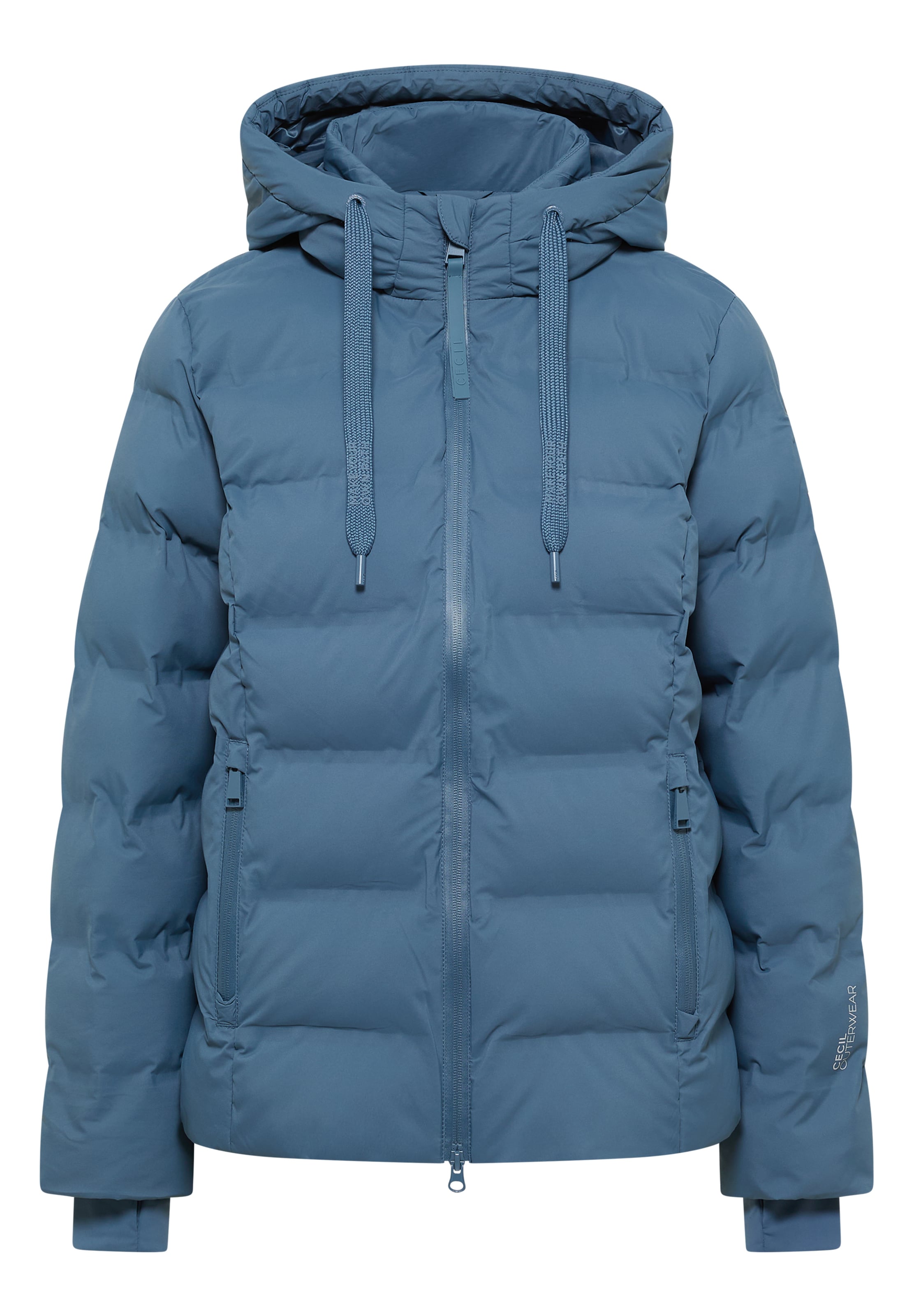 CECIL Winter Jacket in Blue: front