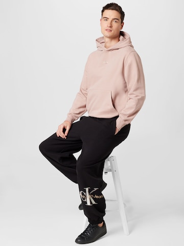 Calvin Klein Jeans Sweatshirt in Roze