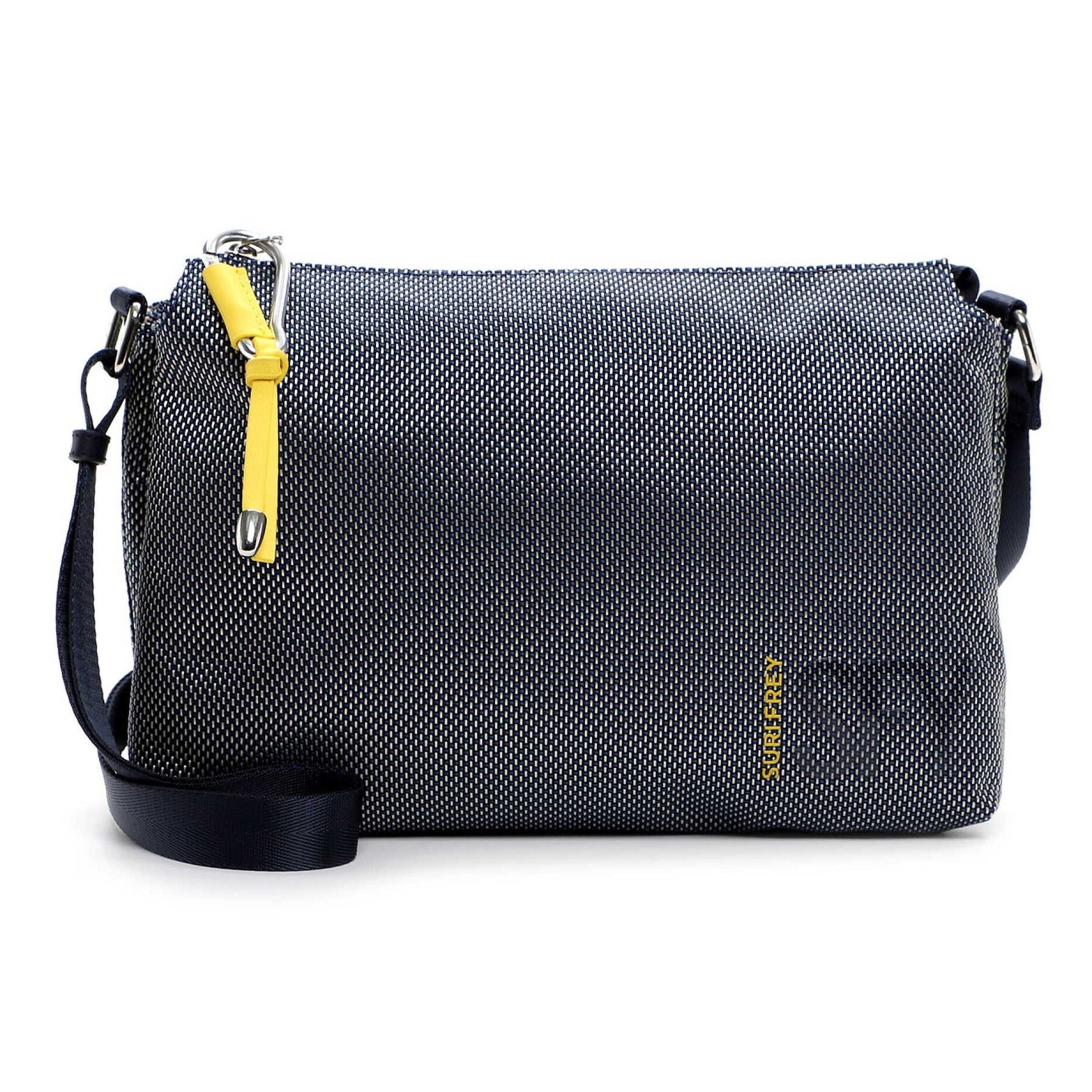 Sac à bandoulière Suri Frey en bleu : devant