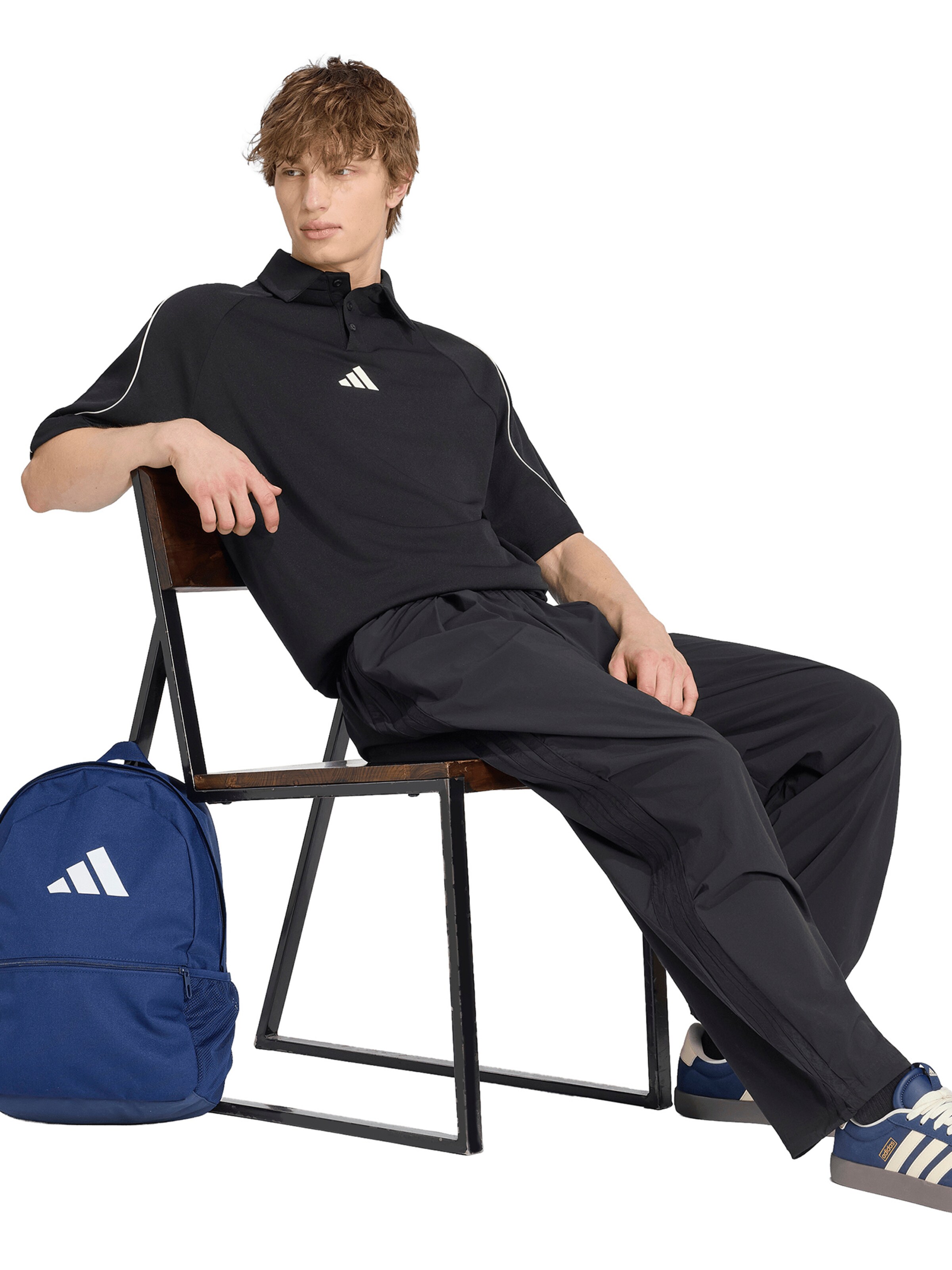 ADIDAS SPORTSWEAR Λειτουργικό μπλουζάκι 'STADIUM' σε μαύρο